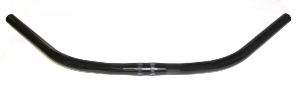 Lenkerbügel Trekking Alu Ø 25,4 Mm 590 Mm Schwarz/eloxiert 47°