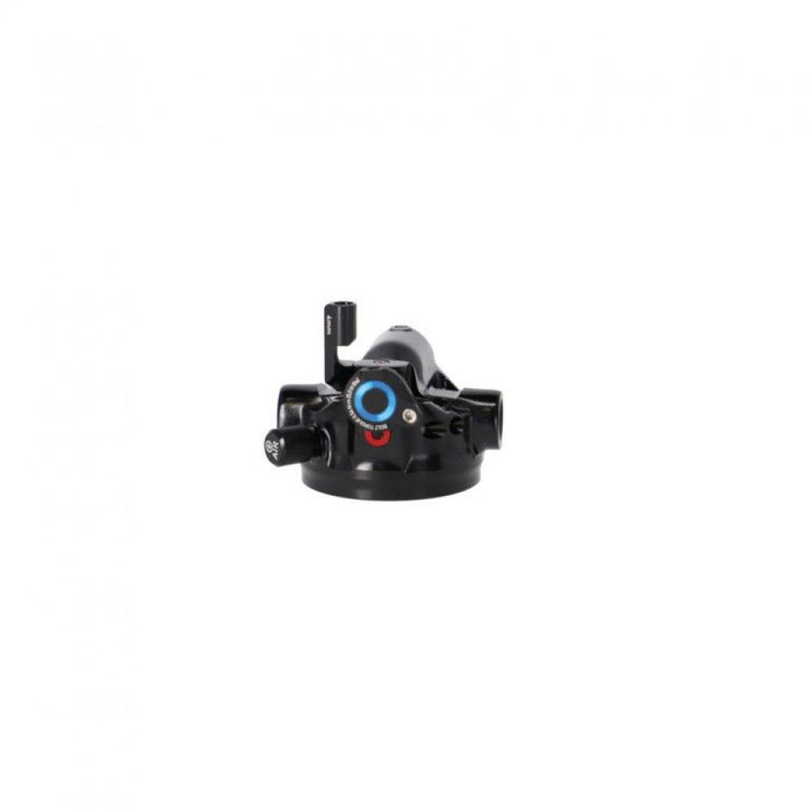 Rockshox HR-Dämpfer Sidluxe Ano 3P Remote Out Trunnion mit Bedienelementen, schwarz.