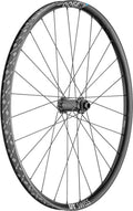 Schwarzes DT Swiss H 1900 SPLINE 29 Zoll eMTB-Hinterrad, robust, mit 622x30mm Felge.