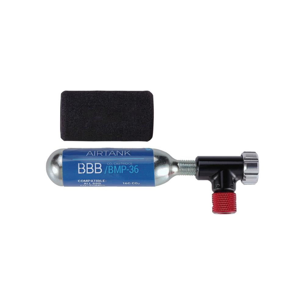 Bbb Minipumpe Co2 Easyair Pumpe One Size Schwarz - Reifenfüllung In Sekunden