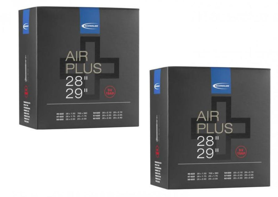 Schwalbe 2x Schlauch SV19AP Air Plus 28/29\" x1.50-2.40\" 40/62-622 SV 40mm