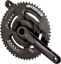 FSA Leistungsmesskurbel Powerbox Road Alloy 2x 175 mm Schwarz - präzise Wattmessung für Rennräder