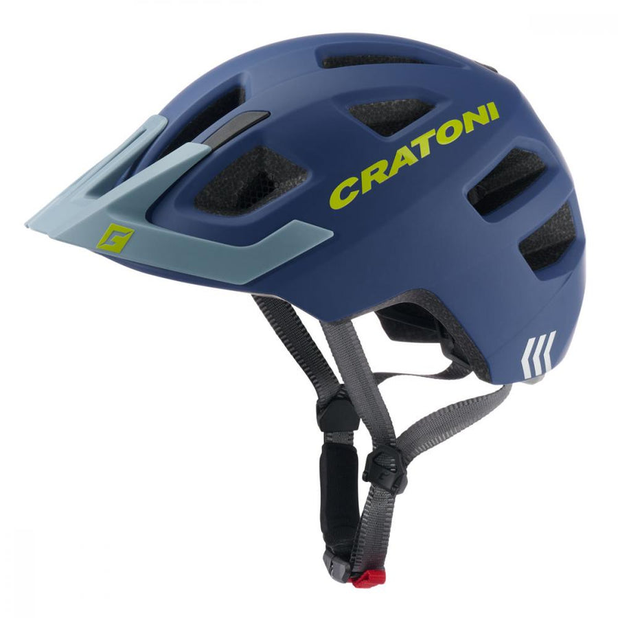 Cratoni Fahrradhelm Maxster Pro Kid denim matt S/M 51 bis 56cm