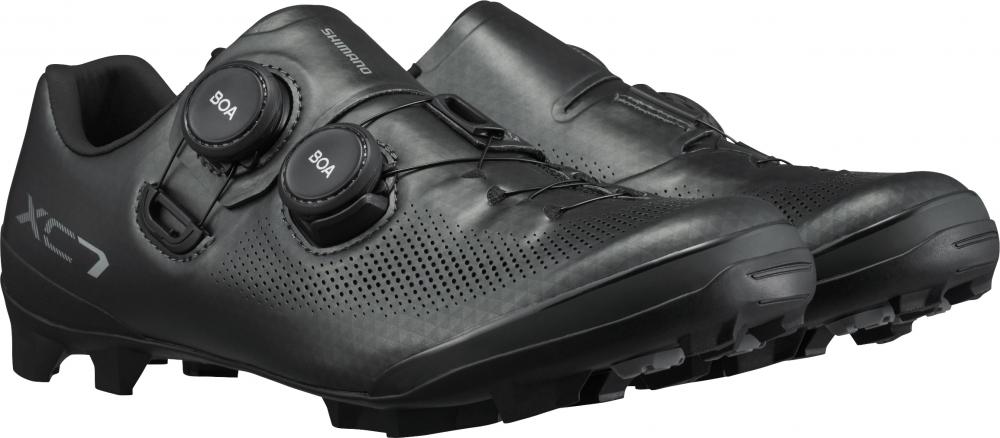 SHIMANO Fahrradschuhe XC703 Herren Damen MTB SPD Größe 47 Schwarz