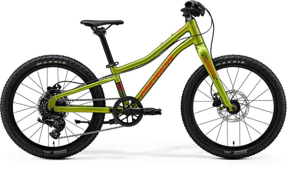 MERIDA MATTS J. 20+ Kinder-Mountainbike 20 Zoll Microshift 8-fach Fall Green