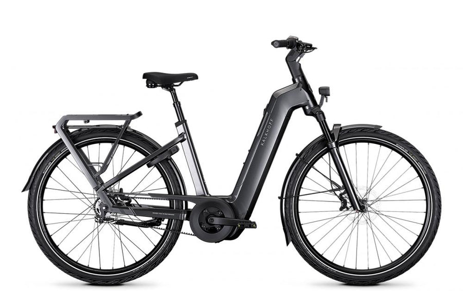 Kalkhoff IMAGE 5+ MOVE 29in Wave S diamondblack glossy - komfortables City-E-Bike mit 800 Wh