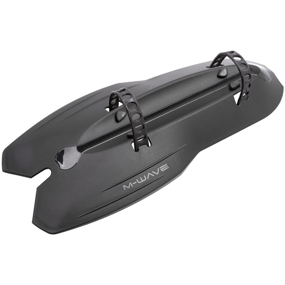 M-WAVE MUD MAX DT Schutzblech Universal Unterrohr-Spritzschutz, Kunststoff, schwarz