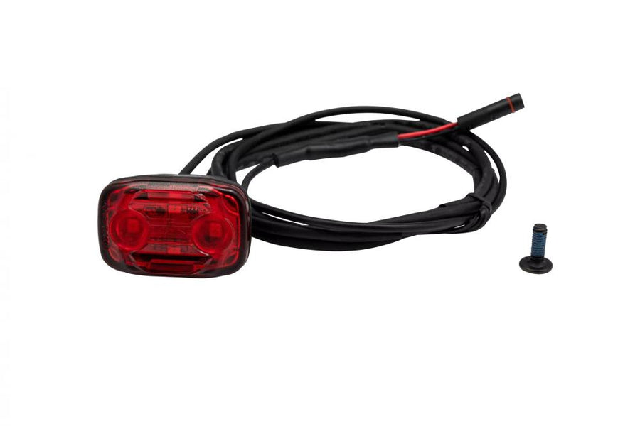 LEZYNE Alert StVZO Rücklicht für Brose E-Bikes - Rahmenmontage mit 1400mm Kabel - Fahrradbeleuchtungsset