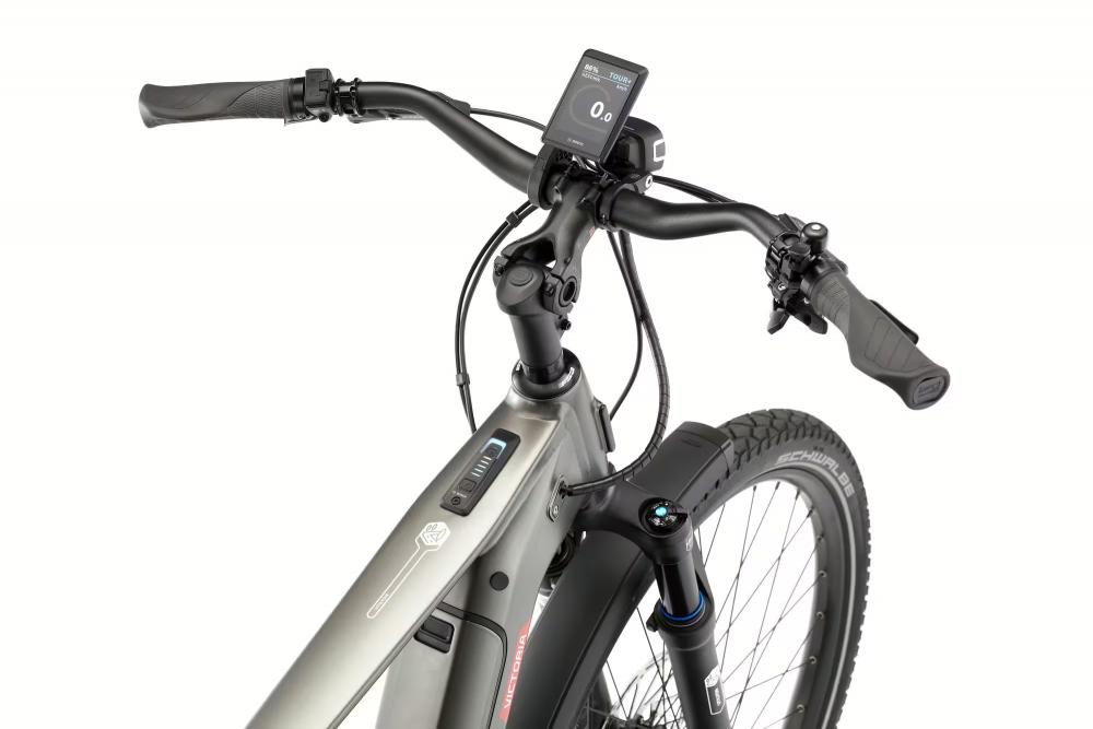 VICTORIA Elektro-Urbanrad "UTILYON 6" (#1), Unisex, 29", anthracite grey, SHIMANO "Deore XT", 11-Gang, 54 cm