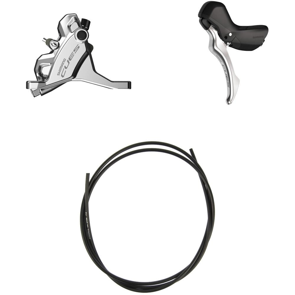SHIMANO Scheibenbremse VR CUES ST-U6030/BR-U6030 1000 mm silber - moderne Ausführung