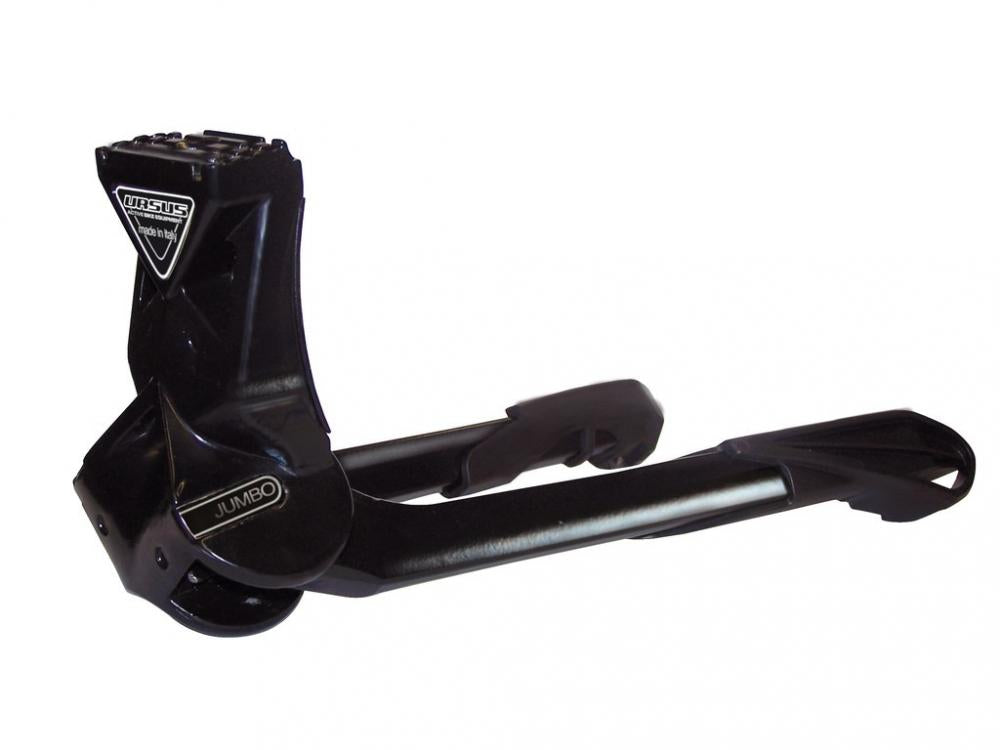 Ursus Zweibeinständer Jumbo 28 Zoll schwarz 300mm mit Platte und Schraube für Fahrräder.