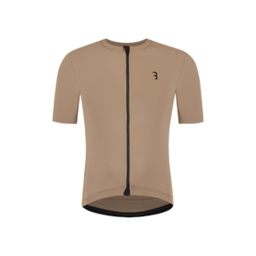 BBB Cycling Trikot Essence (male) XXL brun - atmungsaktives Fahrradtrikot XXL für lange Touren