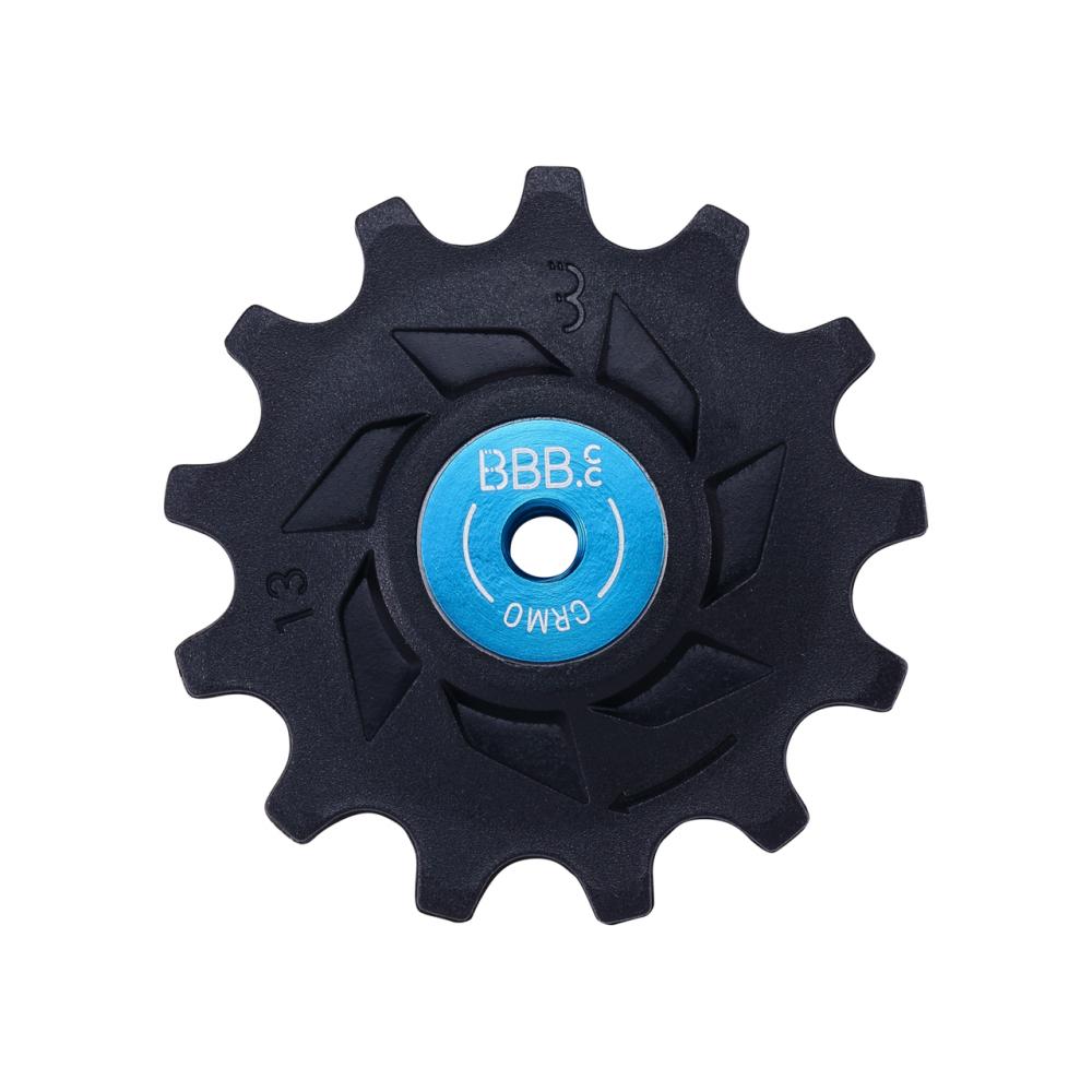 BBB Cycling RollerBoys BDP-09 13T Schaltwerkröllchen Schwarz - leiser, präziser Schaltlauf