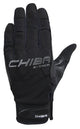 CHIBA Via Ferrata Absolut - Radhandschuhe S schwarz/schwarz, robust & touchscreenfähig