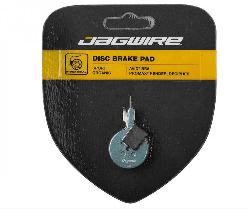 Jagwire Bremsbeläge Disc Sport Organic für SRAM/AVID - geräuscharme Scheibenbremsbeläge
