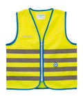 Wowow Sicherheitsweste Fun Jacket für Kinder gelb mit Refl Streifen L