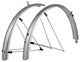 SKS Bluemels Basic 28 Schutzblech-Set - silber 55 mm breit für 28 Fahrräder geeignet für Reifenbreiten von 32-47 mm mit ASR-Sicherheitssystem