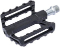 Contec Pedal Trail2 - MTB-Trekking Plattformpedal - gedichtetes Industrielager - CNC-Aluminiumkörper - CrMo-Achse - schwarz