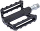 Contec Pedal Trail2 - MTB-Trekking Plattformpedal - gedichtetes Industrielager - CNC-Aluminiumkörper - CrMo-Achse - schwarz