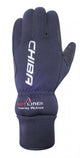 CHIBA Thermo Aktiv - Winter-Radhandschuhe schwarz, winddicht, Touchfinger, Größe L