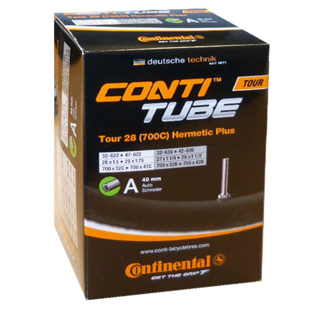 Continental Schlauch Conti Tour 28 Hermetic Plus 27/28x1 1/4-1.75" 32/47-622/635 AV 40mm"