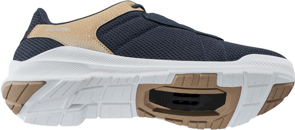 SHIMANO Fahrradschuhe EX300 - Herren/Damen Touring SPD, Größe 43, Blau