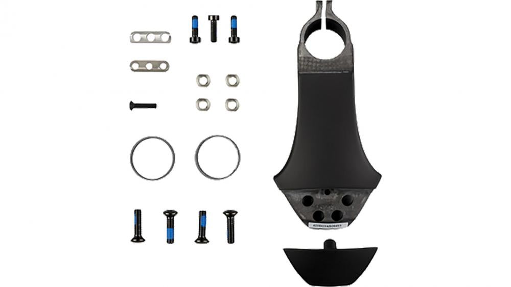 Look Combo Aero Vorbau -7° matt schwarz 140mm für 795 Blade RS Rennrad, integrierte Kabelführung