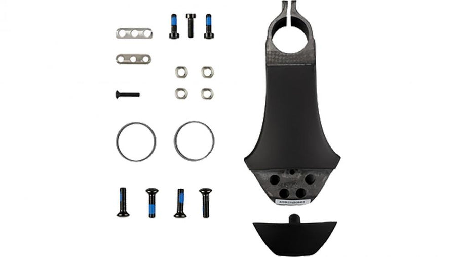 Look Combo Aero Vorbau -7° matt schwarz 140mm für 795 Blade RS Rennrad, integrierte Kabelführung