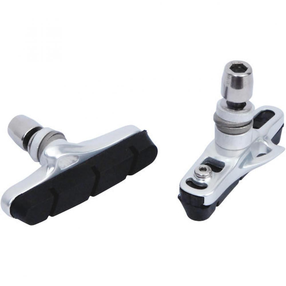 Cross Pro Cartridge Bremsschuhe V-brake 48g Silber - Optimale Bremsleistung