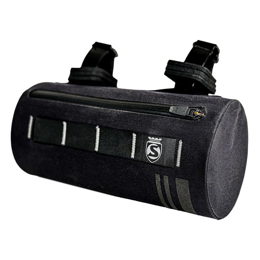 SILCA Grinta Adventure Lenkertasche schwarz, 2L, wasserdicht, YKK AquaGuard Reißverschluss, recyceltes Material.