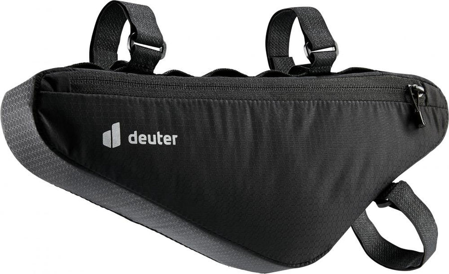 Triangle Front Bag 1.5 Rahmentasche - Leichte Fahrradtasche für Tagesausflüge, Schwarz