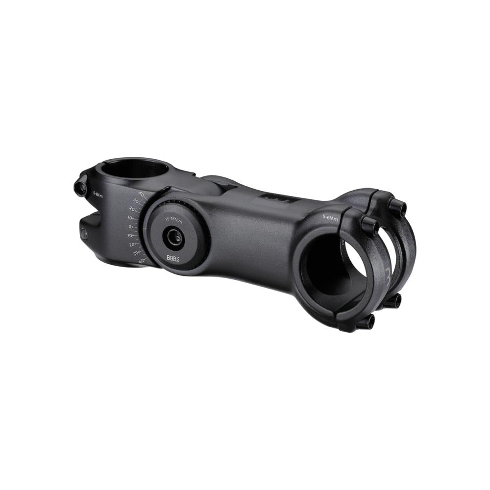 BBB Cycling Vorbau einstellbar HighSix 31.8 130mm schwarz - komfortable Lenkeranpassung
