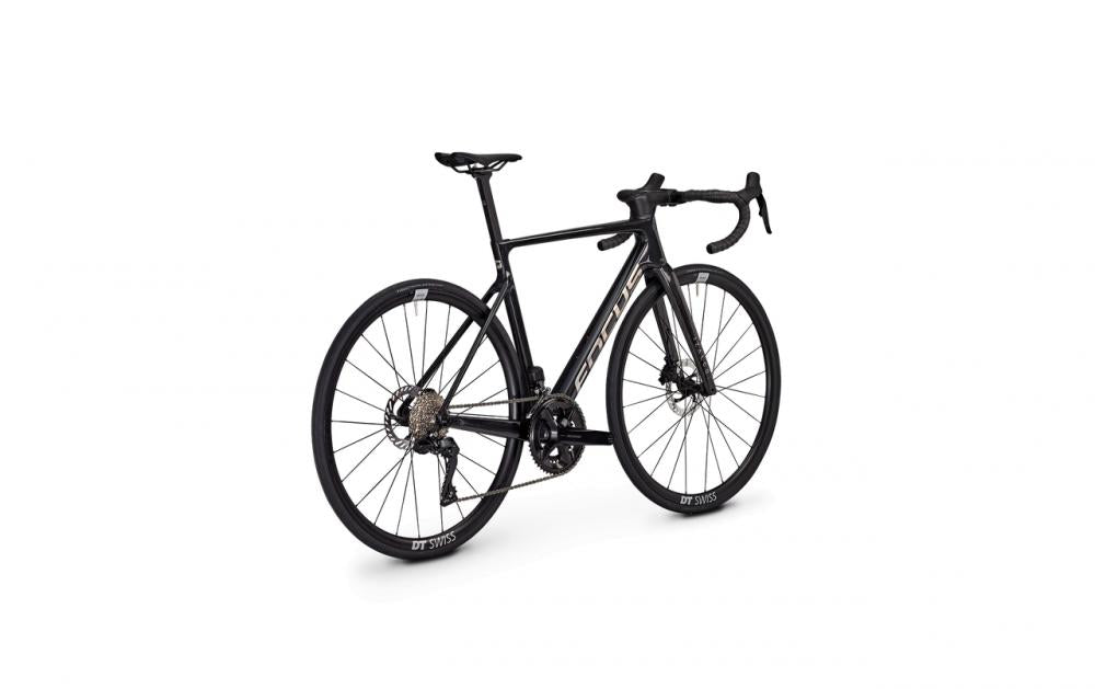 Focus IZALCO MAX 8.8 Carbon Rennrad schwarz mit Shimano 105 Di2 und DT Swiss Laufrädern.