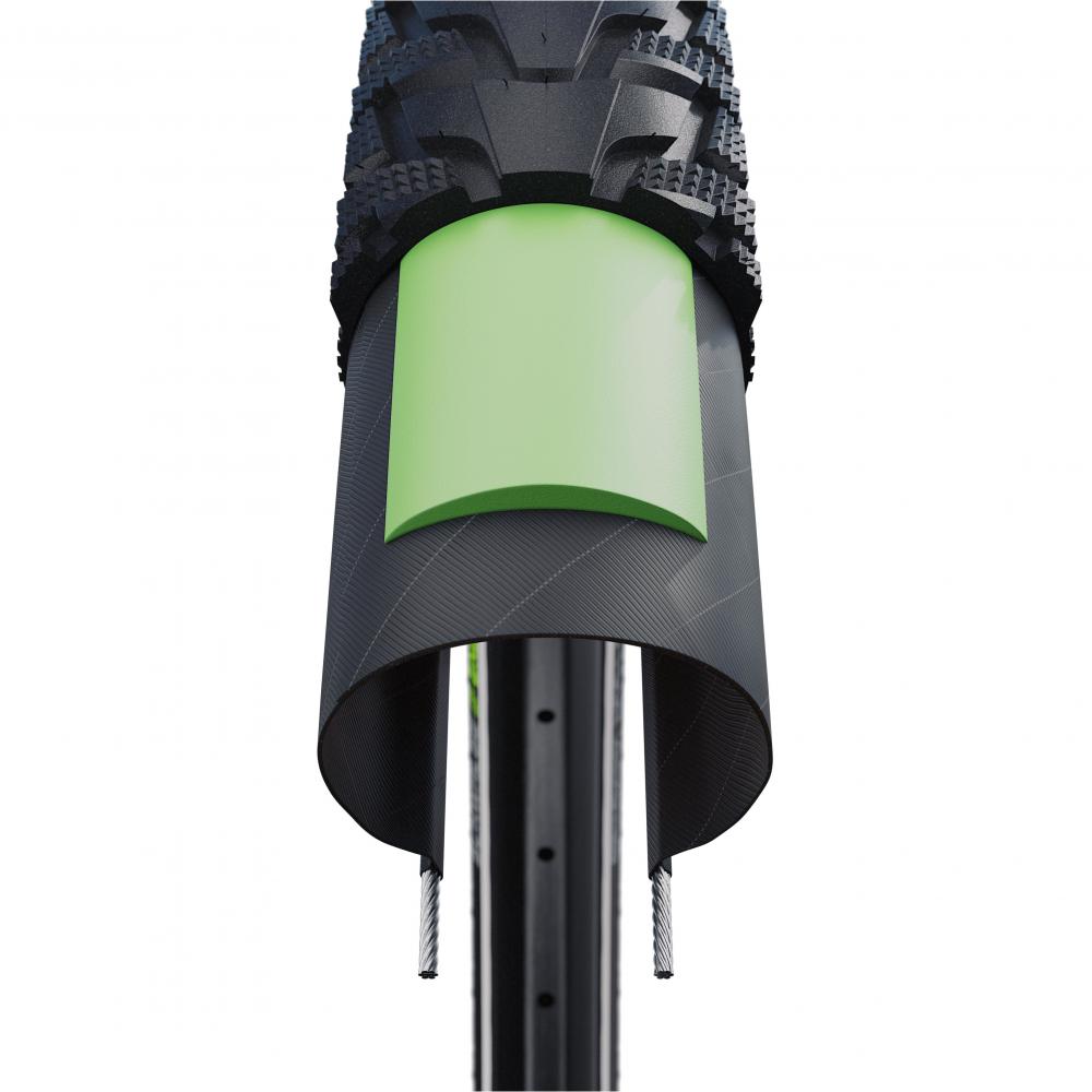 Schwalbe Energizer Plus Tour E-Bike Reifen 28x1.50 Querschnitt schwarz mit Pannenschutz und Reflex.