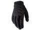 100% Brisker Youth Cold Weather Gloves XL black - warme Kinder-Fahrradhandschuhe mit Top-Grip
