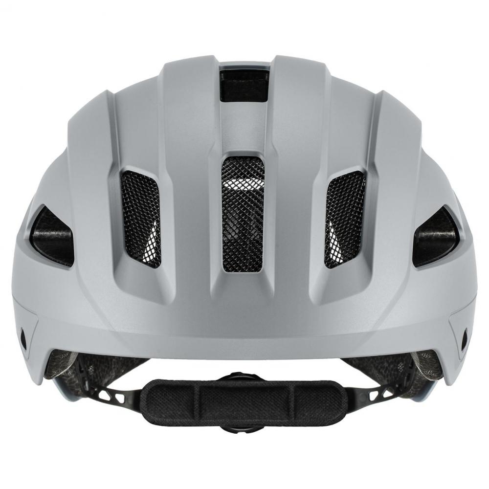 uvex city stride City-Fahrradhelm rhino matt, 59-61 cm, Inmould, 3D IAS, monomatic, FAS-Gurtband, LED