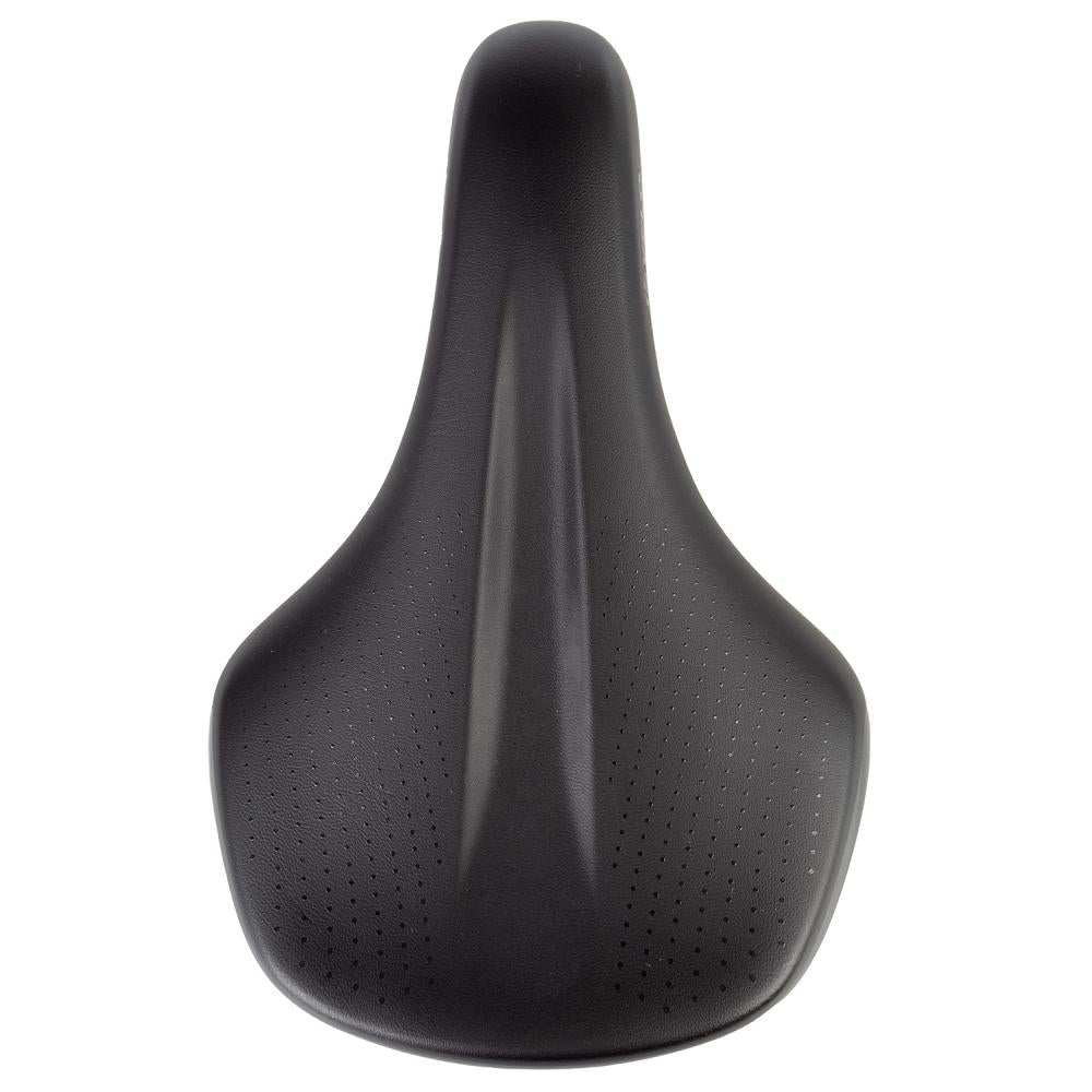 VELO Vacu V Sattel 248 × 168 mm schwarz  nahtlos vakuumverschweißt, Stahl-Gestell, Channel & Arc-Tech Federung
