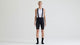 PRIME SWAT LINER BIB SHORT WMN BLK L