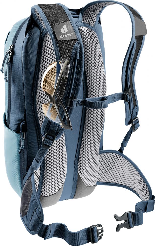 Deuter Race 12 Fahrradrucksack 12 Liter Blau - leicht, stabil und belüftet für MTB & Rennrad
