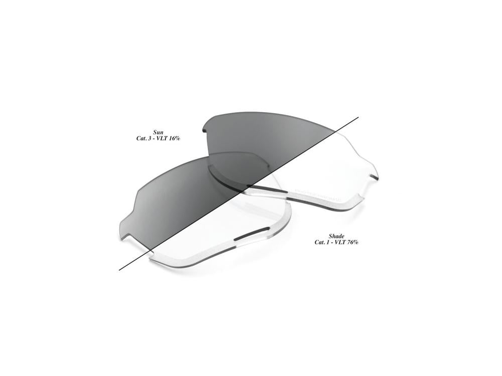 100% Norvik - Photochromic Replacement Lens unis clear smoke - selbsttönendes Ersatzglas