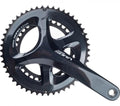 SHIMANO Kurbelgarnitur SORA FC-R3000 Kurbelgarnitur - 9-fach, 175 mm, 50-34 Zähne, 34 Zähne, Schwarz