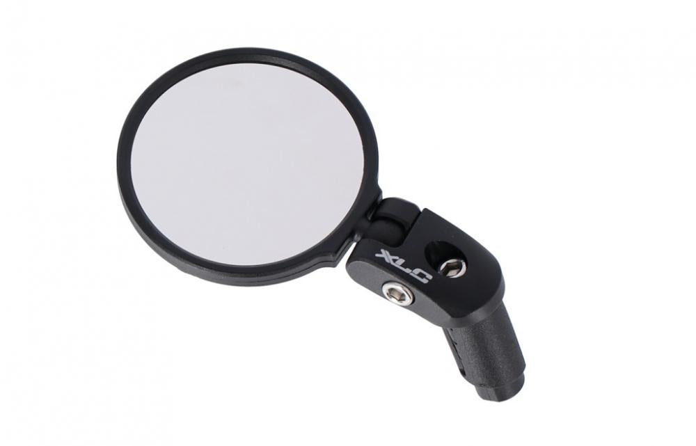 XLC Fahrradspiegel MR-K17, runder Ø68mm Spiegel, bruchsicheres Edelstahlglas, Innenklemmung 14,8-22,5mm, universell links/rechts montierbar