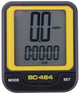 CONTEC Fahrradcomputer CBC-464 gelb schwarz