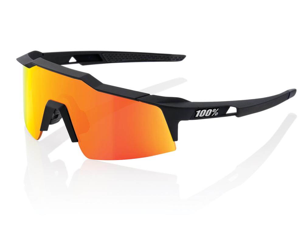 100% Speedcraft SL - HiPER Mirror unis Soft Tact Black - High-Performance Sportbrille