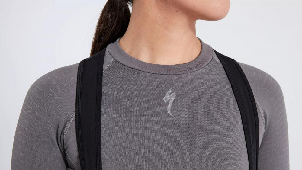 SEAMLESS BASELAYER LS WMN GRY L/XL - Bekleidung