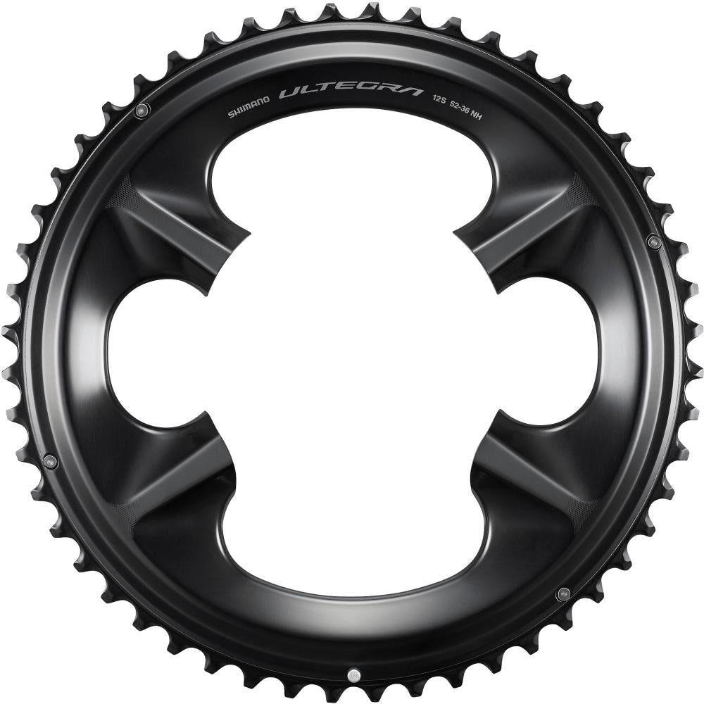 SHIMANO Kettenblatt ULTEGRA FC-R8100 52 Zähne - präziser Antrieb für Rennrad-Performance