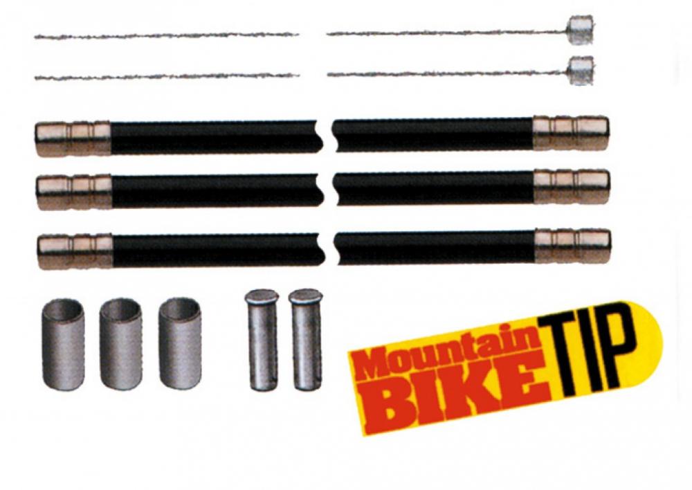 Diverse Schaltzug-Komplett-Set mit Nippel 4,5 x 4,5mm