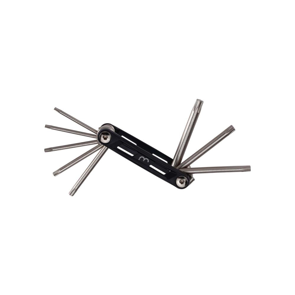 Bbb Werkzeugkit Torx Fold Kompakt Schwarz/silber Schwarz - Zuverlässiges Minitool Für Unterwegs