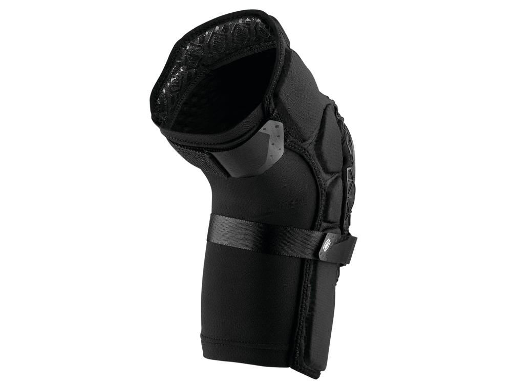 100% Surpass knee guards M black - maximaler Aufprallschutz für harte Einsätze