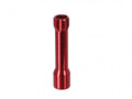 Roter SR-Suntour Einstellknopf für Zugstufe SF20 AXON34 Elite/Werx Boost, zylindrisches Metallteil.